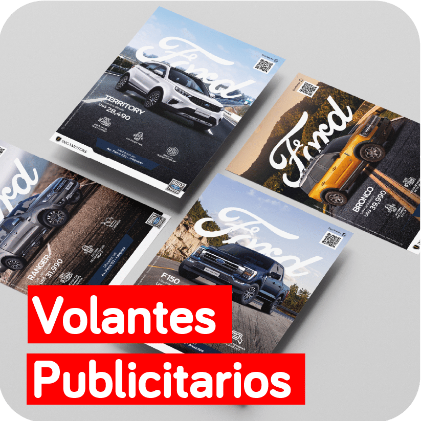 Volantes publicitarios