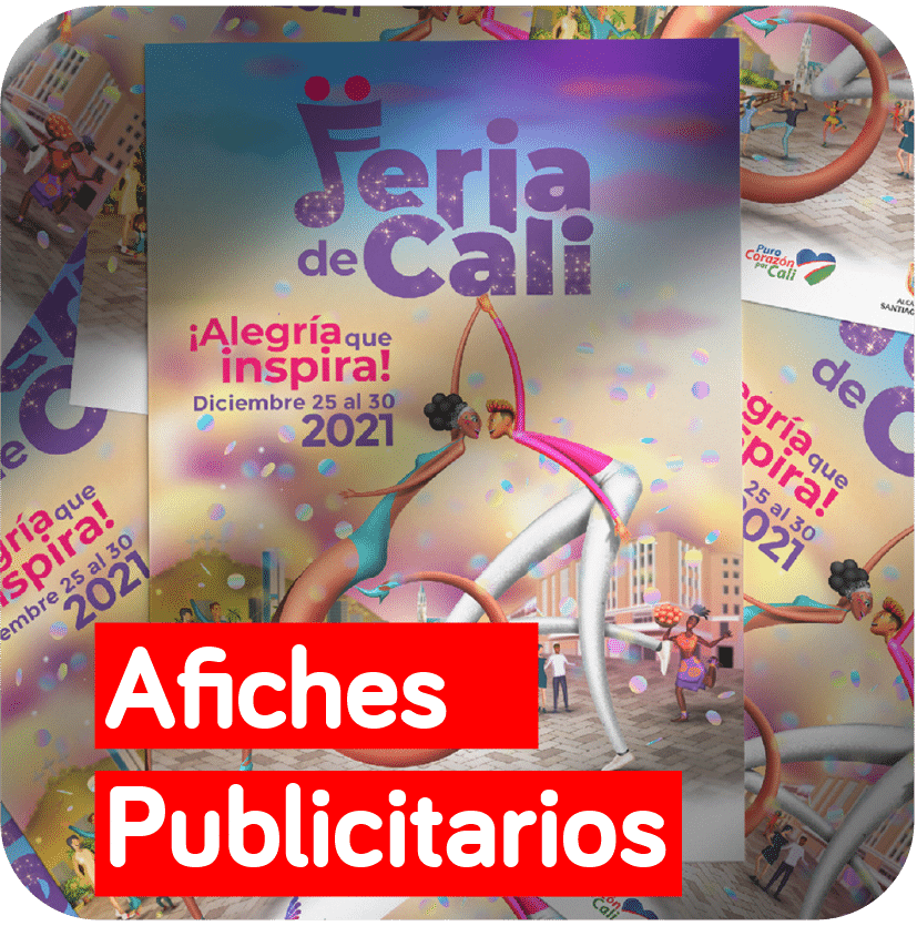 Afiches publicitarios