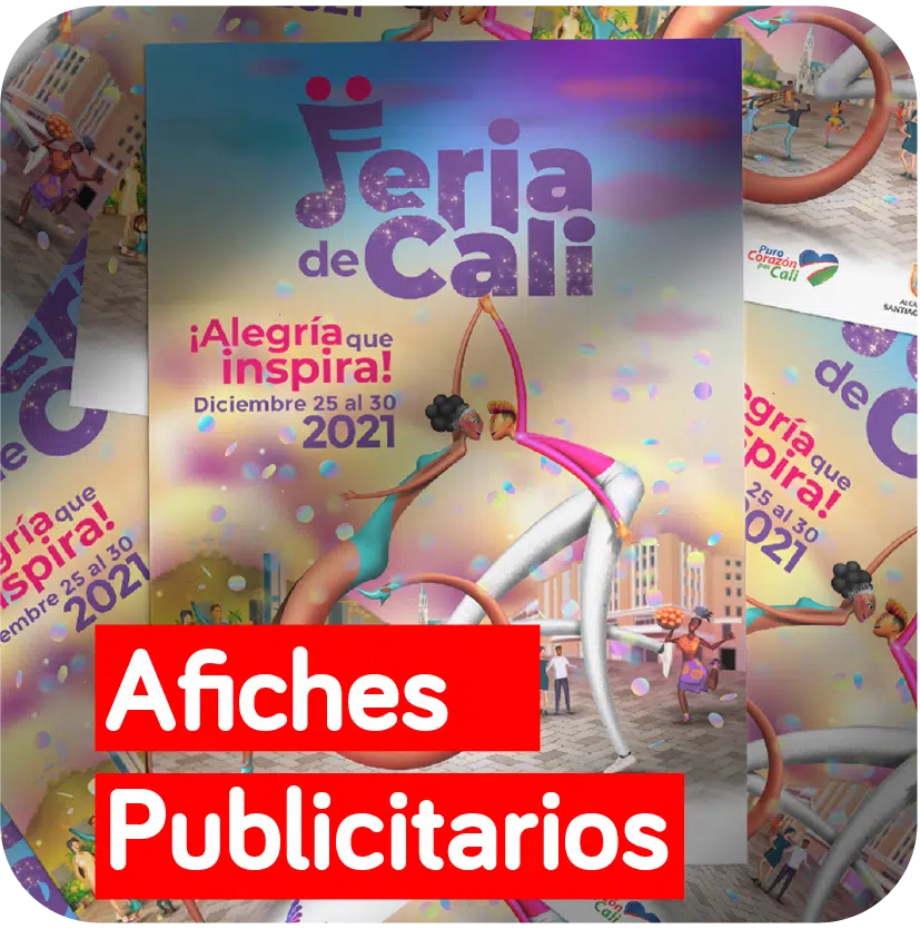Afiches publicitarios