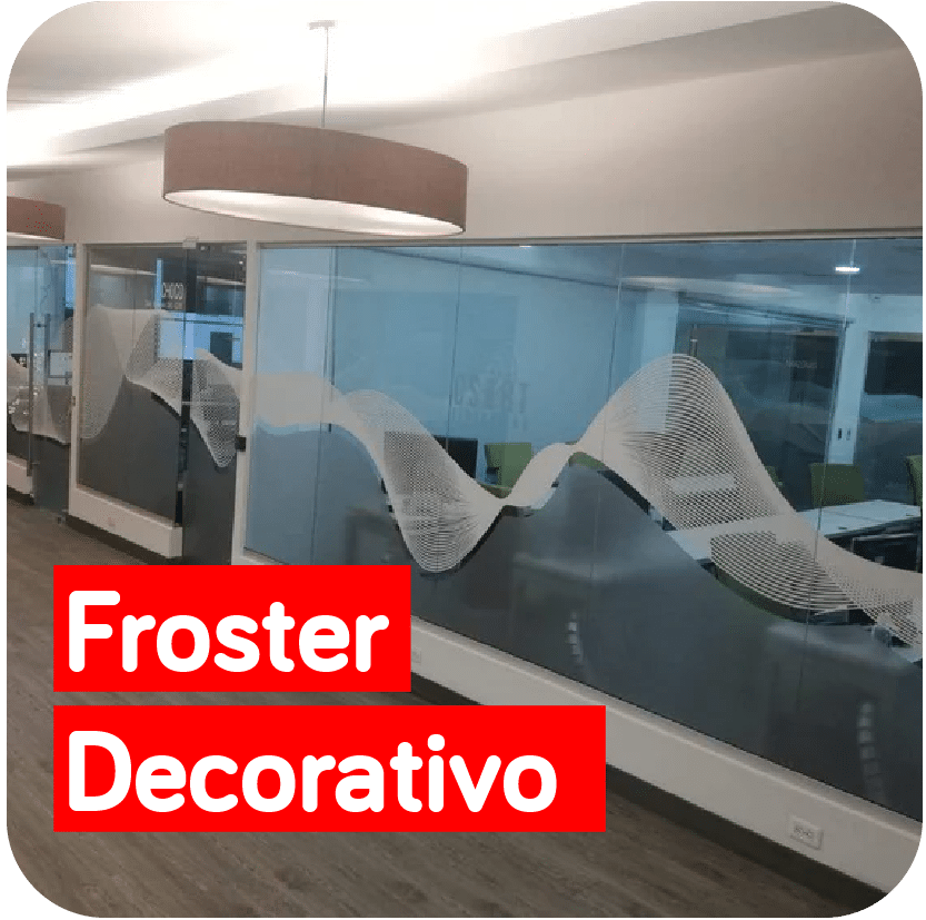 Froster decorativo