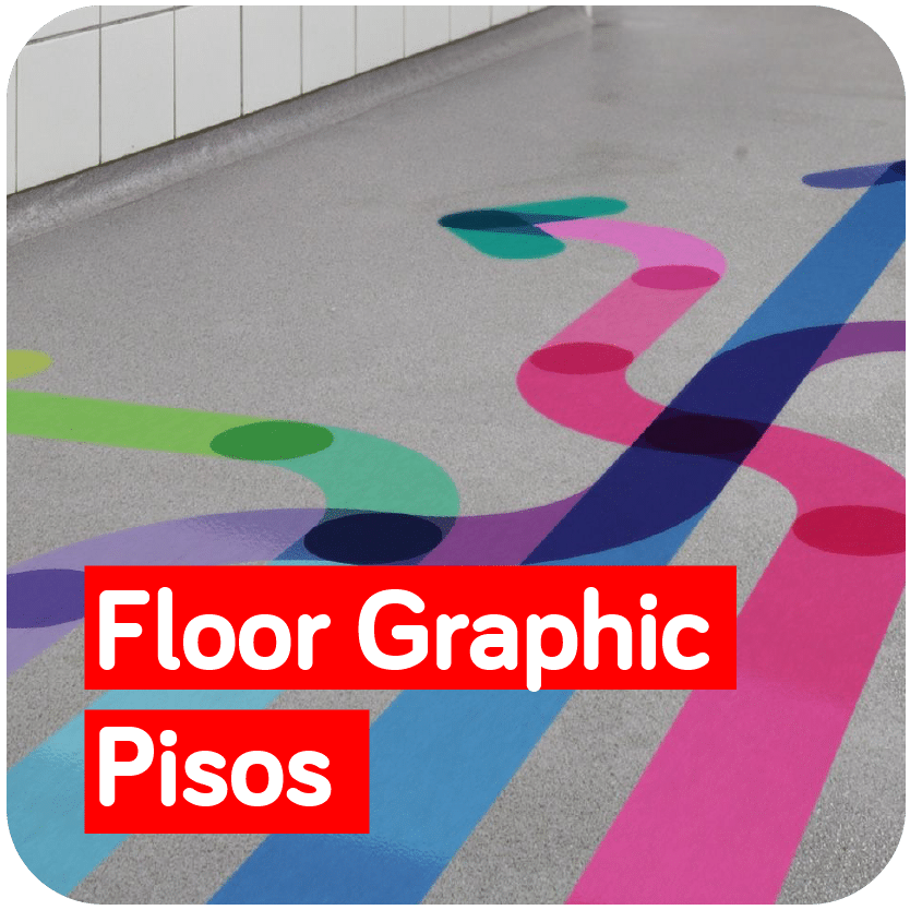 Floor graphic