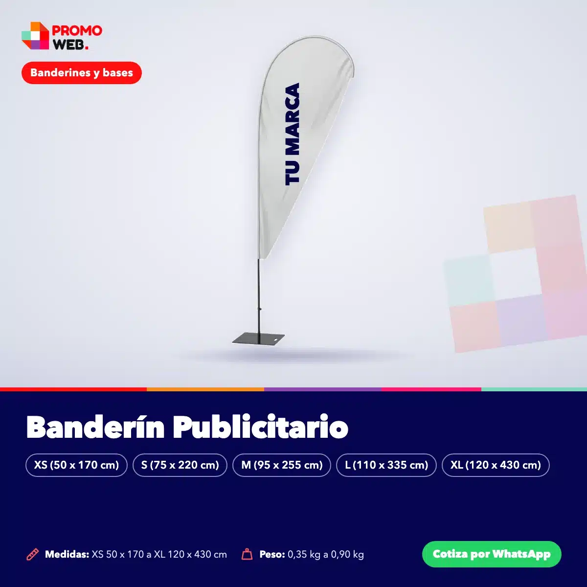 Banderín Publicitario – Promo Web