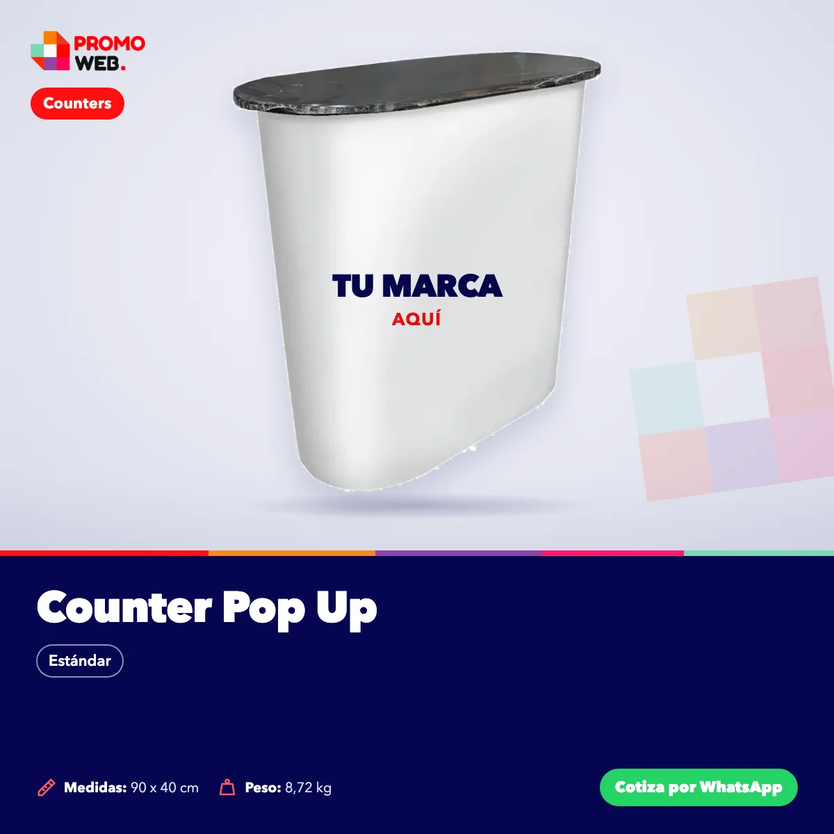 Counter Pop Up – Promo Web