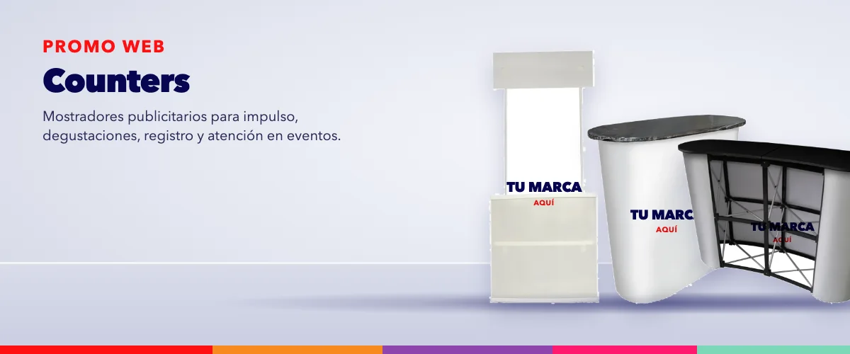 Counters – estructuras publicitarias Promo Web
