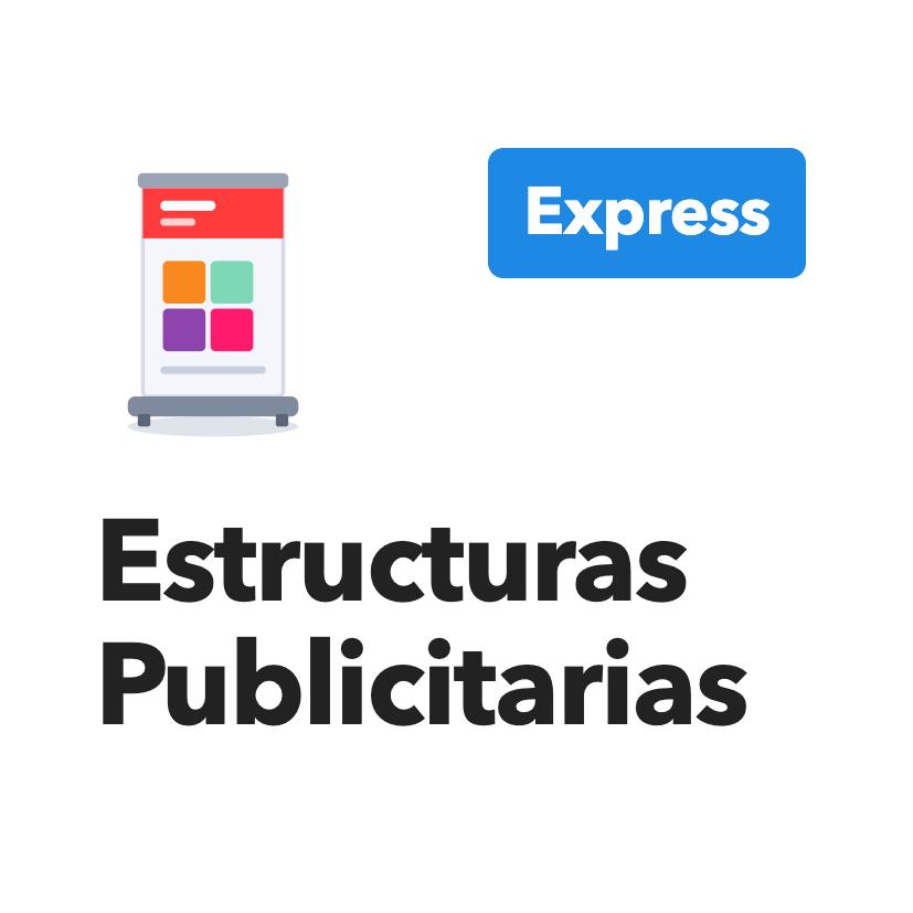 Estructuras publicitarias – roll up, araña, pop up
