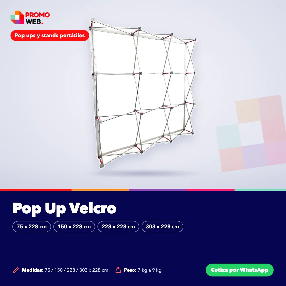 Pop Up Velcro – Promo Web