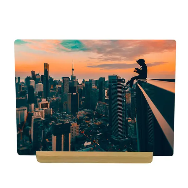 Porta retrato Sierra personalizado con logo