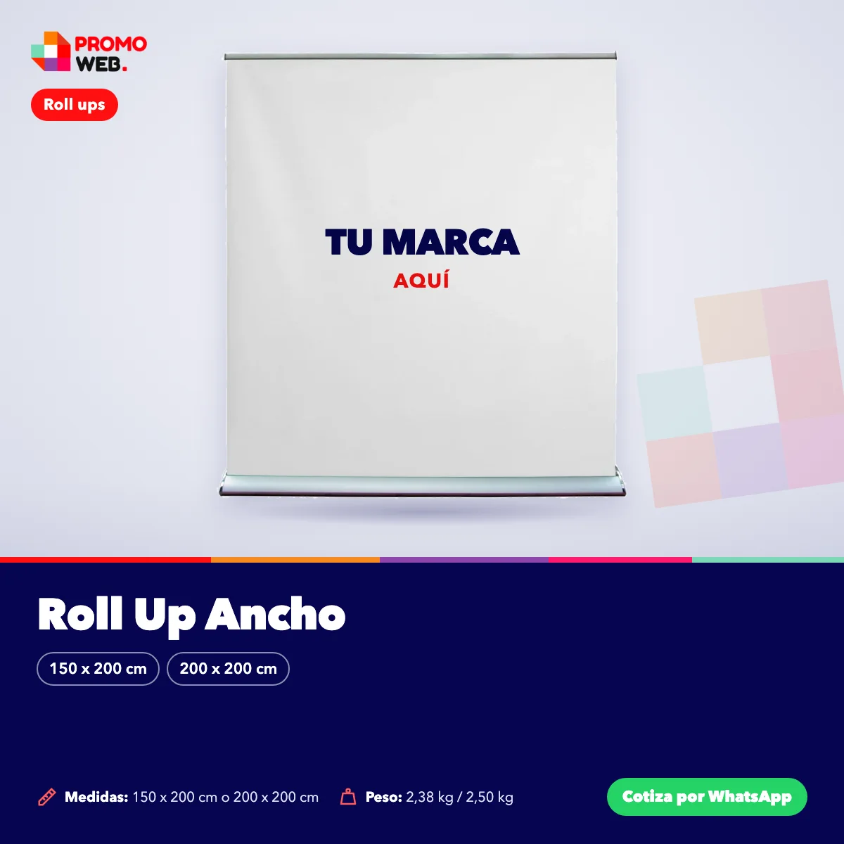 Roll Up Ancho – Promo Web