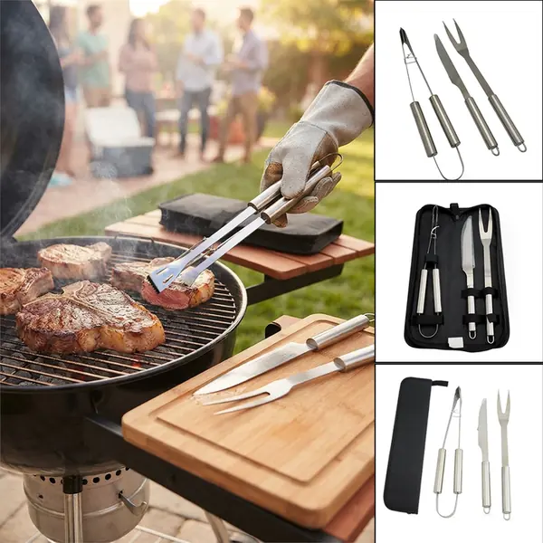 Set bbq Caribe personalizado con logo