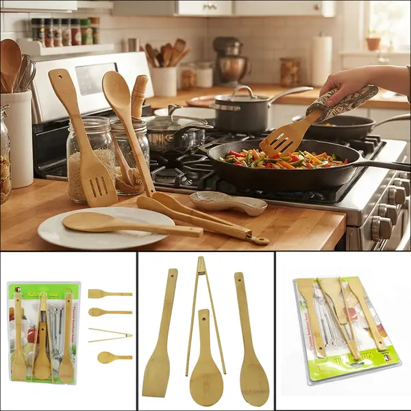 Set cocina Andes personalizado con logo
