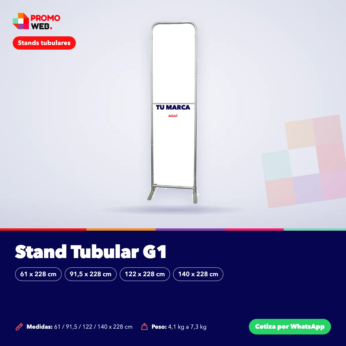 Stand Tubular G1 – Promo Web