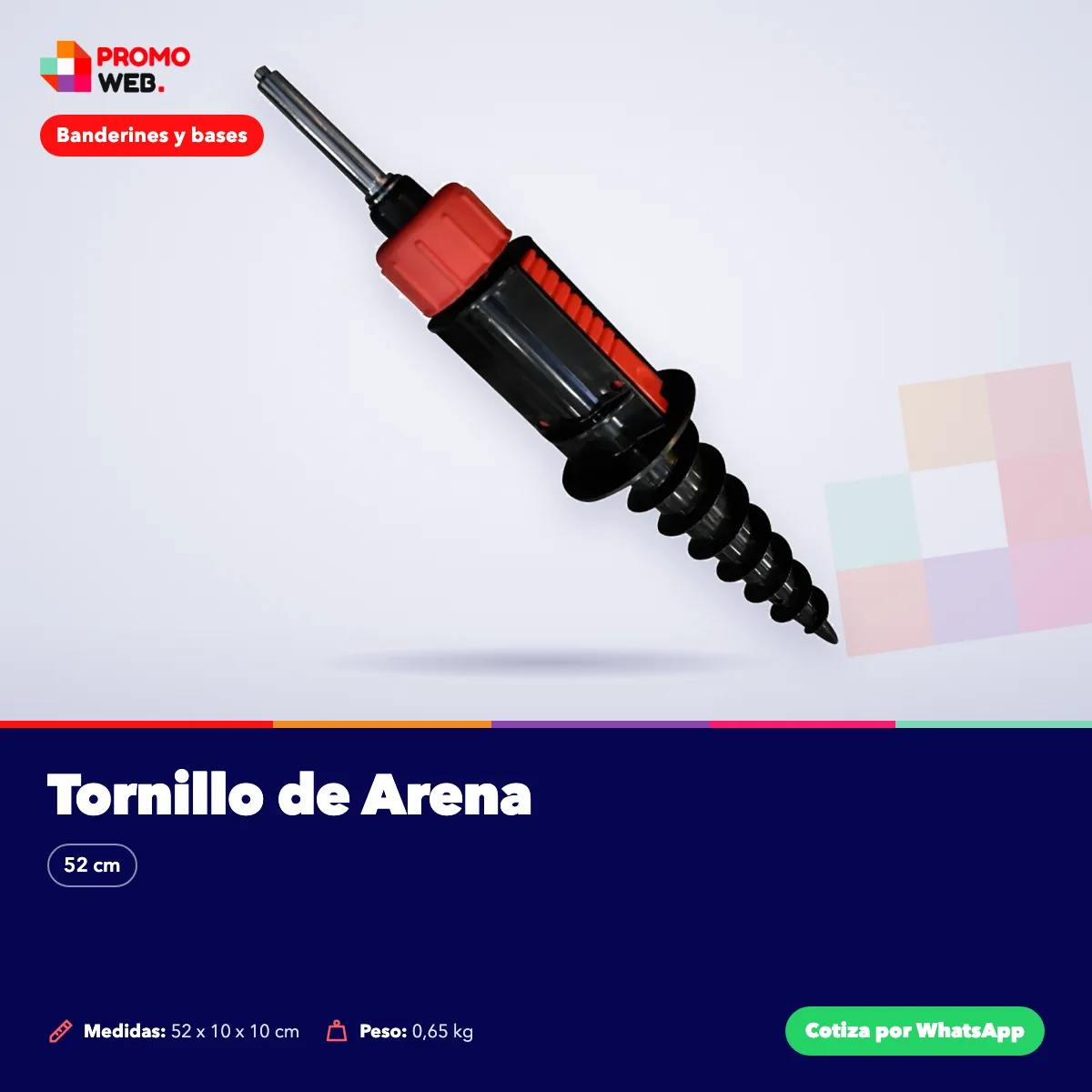 Tornillo de Arena – Promo Web